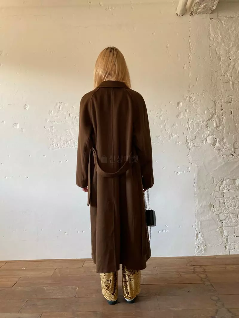 Nyunyu-Seoul - Korean Women Fashion - #womensfashion - Line Single Coat - 3