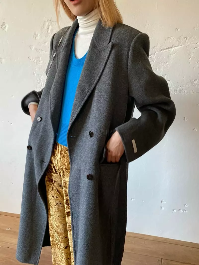 Nyunyu-Seoul - Korean Women Fashion - #womensfashion - Double Coat - 5