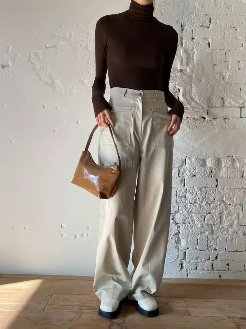 Nyunyu-Seoul - Korean Women Fashion - #momslook - Rib Long Tee - 4