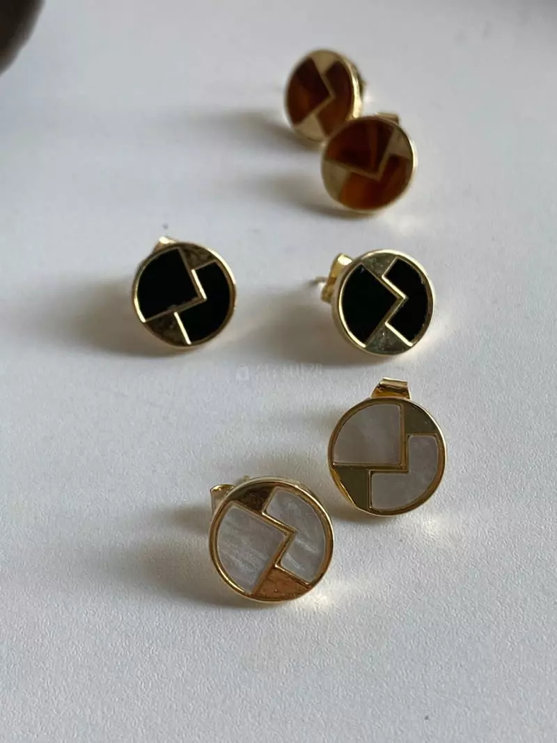 Nyunyu-Seoul - Korean Women Fashion - #womensfashion - Gold One Earring - 5
