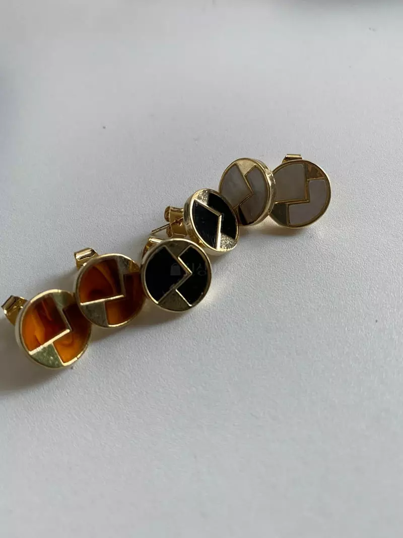 Nyunyu-Seoul - Korean Women Fashion - #womensfashion - Gold One Earring - 7