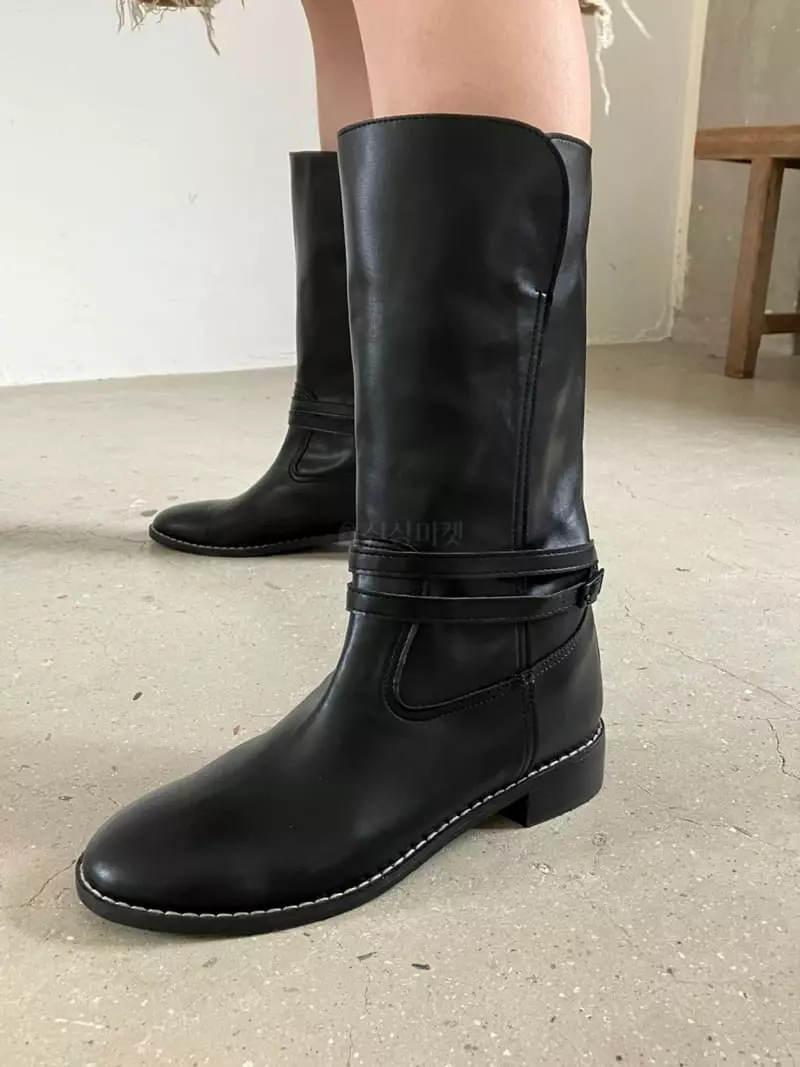 Nyunyu-Seoul - Korean Women Fashion - #momslook - Two Way Boots - 4