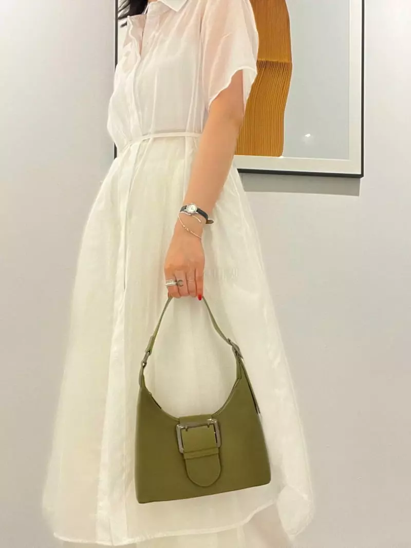Nyunyu-Seoul - Korean Women Fashion - #womensfashion - Molly Buckle Bag - 6