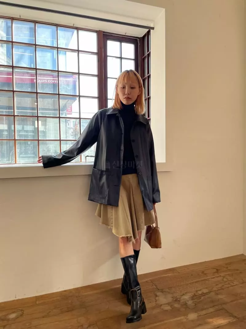 Nyunyu-Seoul - Korean Women Fashion - #womensfashion - Piping Boots - 10