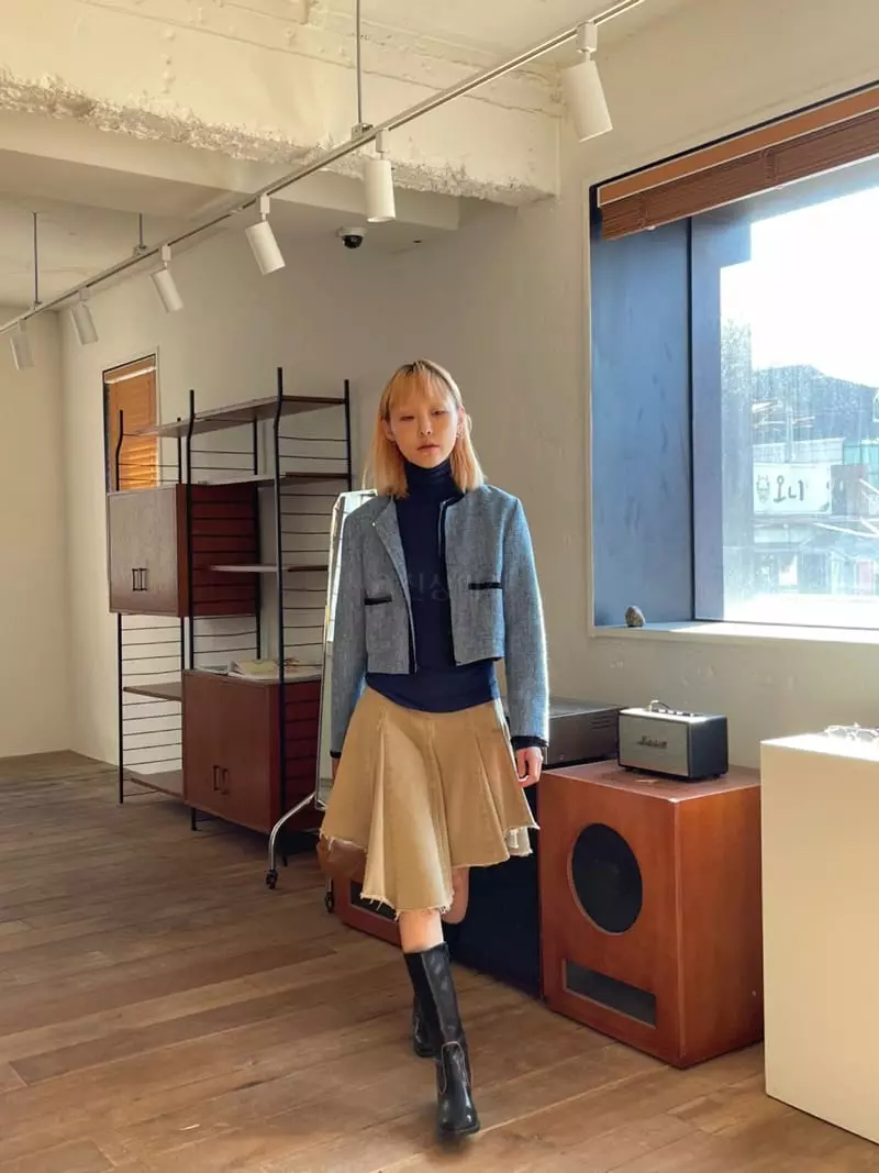 Nyunyu-Seoul - Korean Women Fashion - #womensfashion - Twid Jacket - 11