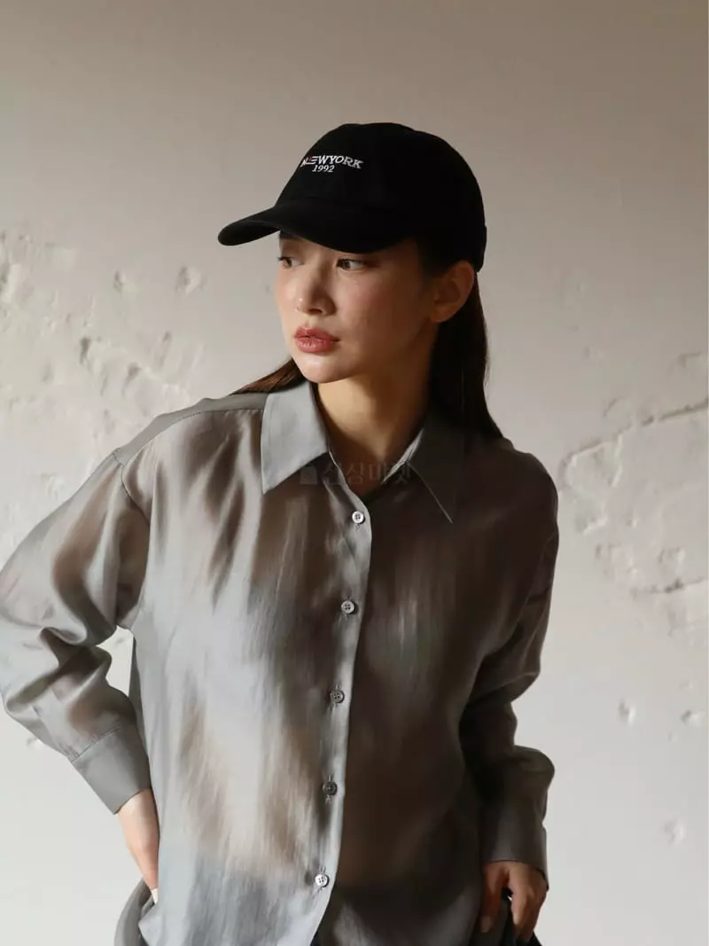 Nyunyu Wear - Korean Women Fashion - #momslook - Peach New York Cap
