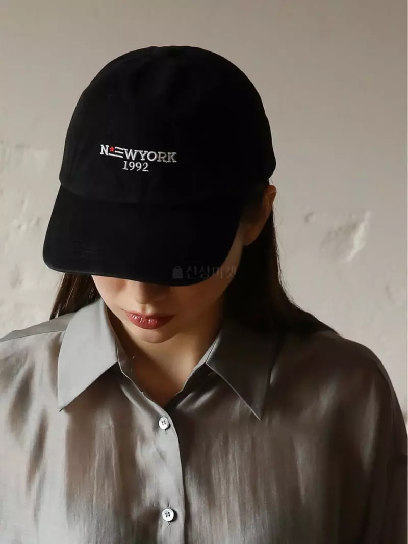 Nyunyu Wear - Korean Women Fashion - #momslook - Peach New York Cap - 3