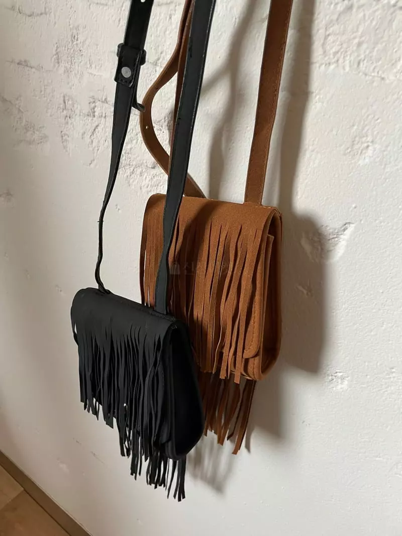 Nyunyu Wear - Korean Women Fashion - #momslook - Susul Suede Bag - 7