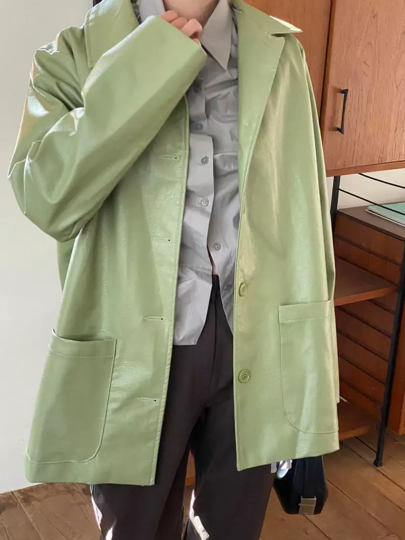Nyunyu Wear - Korean Women Fashion - #womensfashion - Pocket Jacket - 4