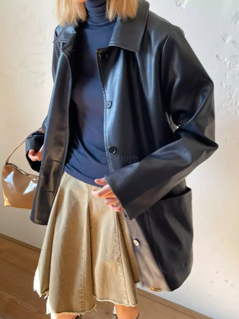 Nyunyu Wear - Korean Women Fashion - #momslook - Pocket Jacket - 8