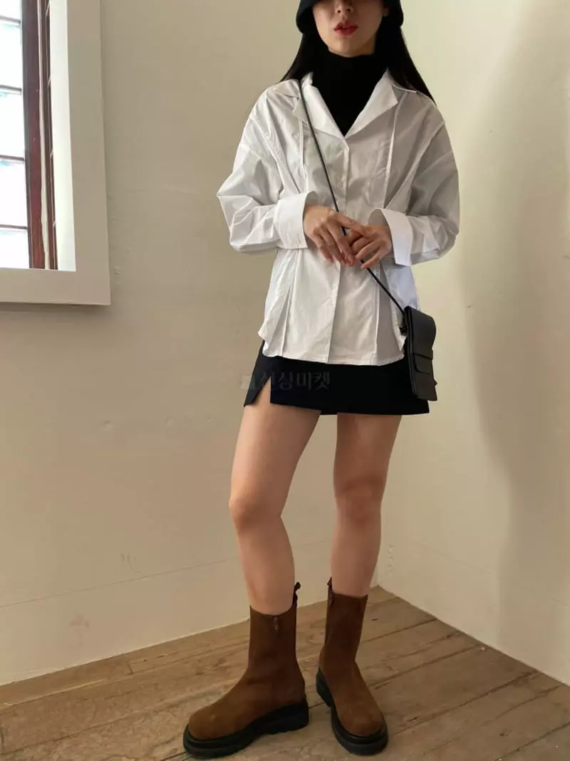 Nyunyu Wear - Korean Women Fashion - #momslook - Tailor Shirt - 7