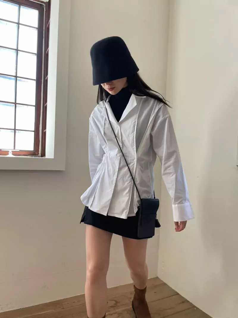 Nyunyu Wear - Korean Women Fashion - #momslook - Tailor Shirt - 9