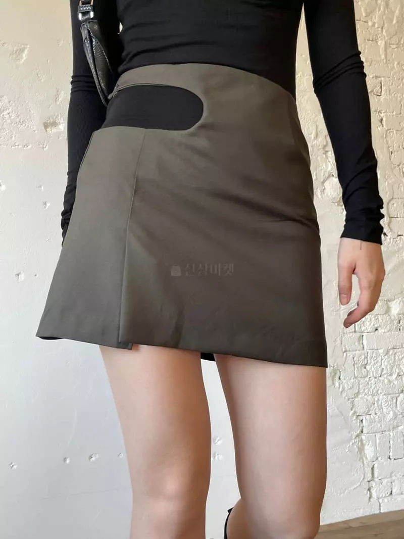 Nyunyu Wear - Korean Women Fashion - #momslook - Curve Skirt - 10