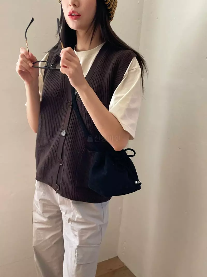 Nyunyu Wear - Korean Women Fashion - #momslook - Sage Vest - 9