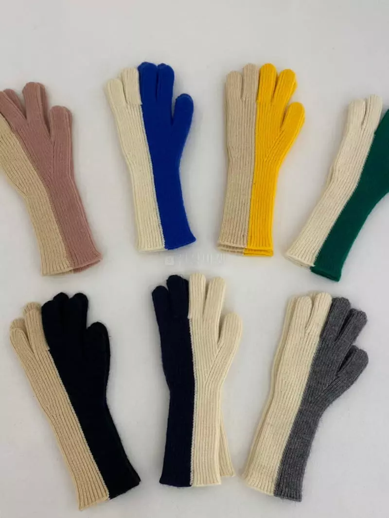Nyunyu Wear - Korean Women Fashion - #momslook - Half Rib Gloves - 9