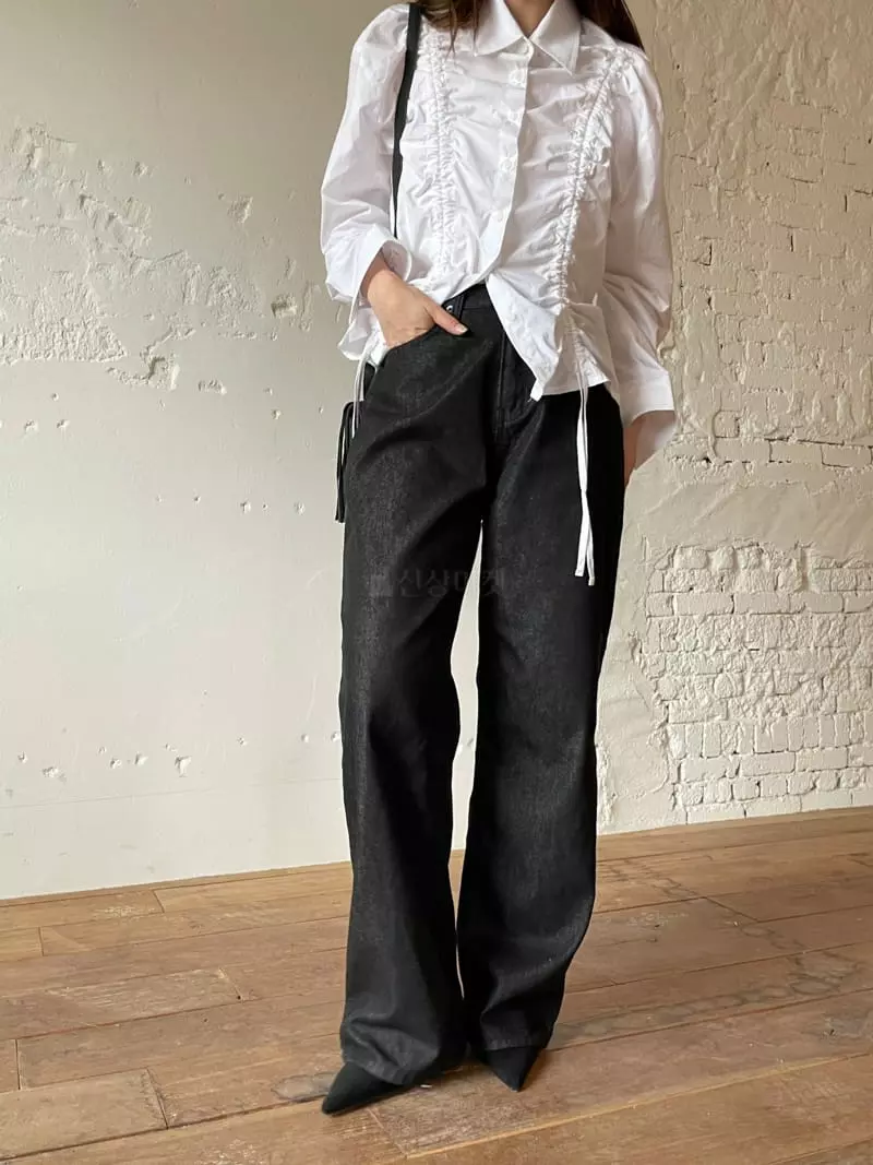 Nyunyu Wear - Korean Women Fashion - #momslook - Mug Blouse - 11