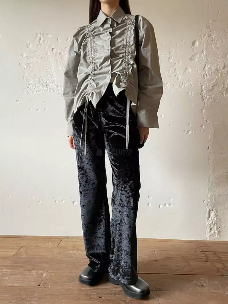 Nyunyu Wear - Korean Women Fashion - #momslook - Mug Blouse - 3