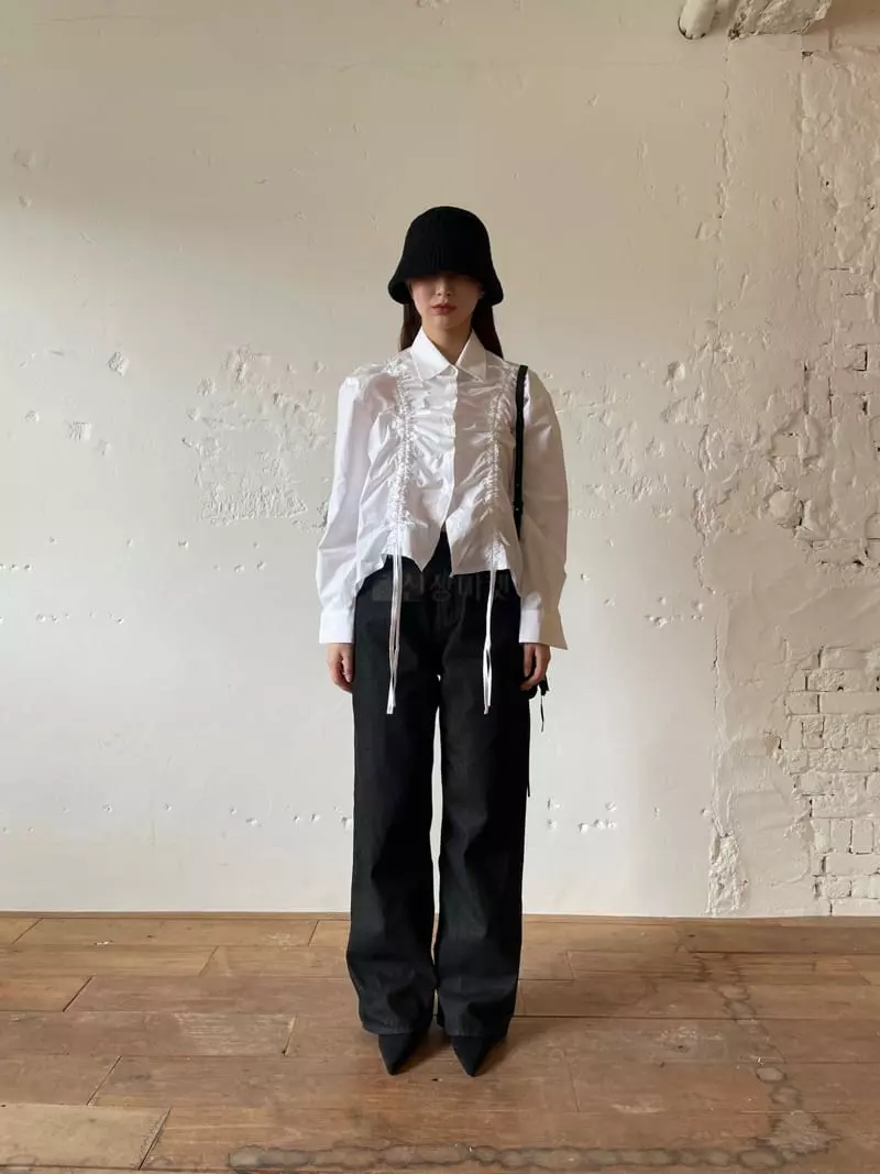 Nyunyu Wear - Korean Women Fashion - #momslook - Mug Blouse - 5