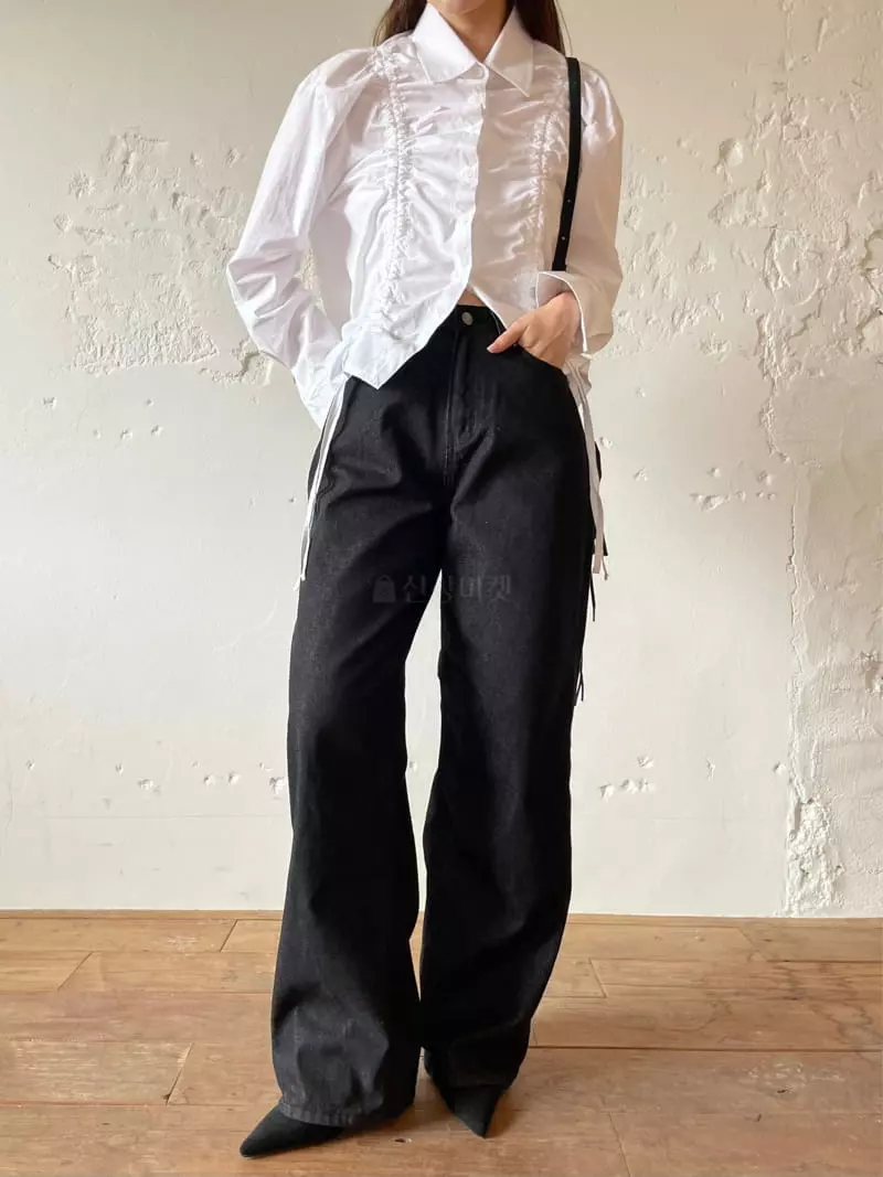 Nyunyu Wear - Korean Women Fashion - #momslook - Mug Blouse - 7