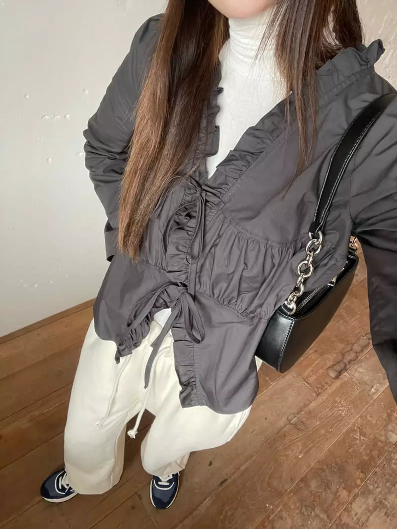 Nyunyu Wear - Korean Women Fashion - #momslook - Ruffle Blouse - 8