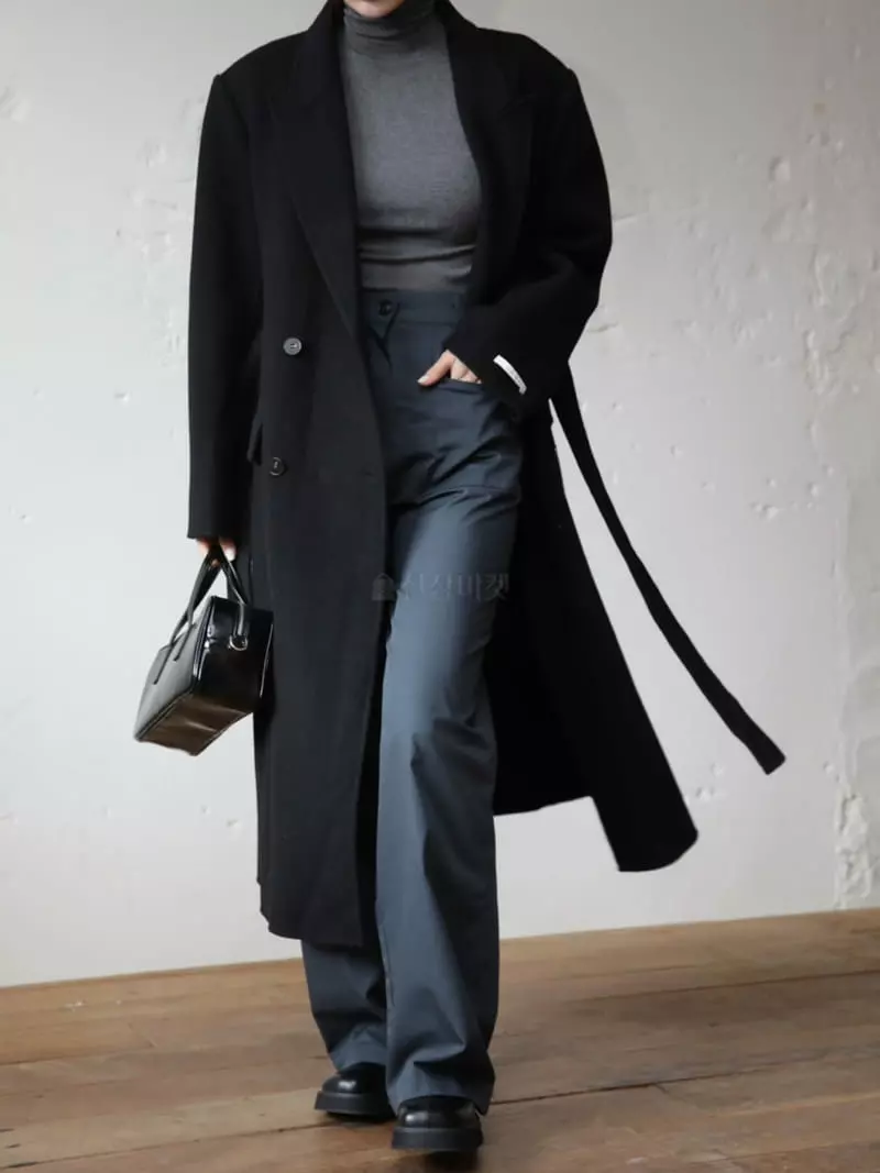 Nyunyu Wear - Korean Women Fashion - #momslook - Double Coat - 6