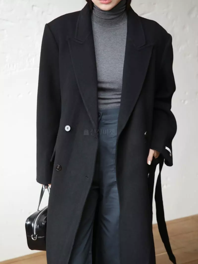 Nyunyu Wear - Korean Women Fashion - #momslook - Double Coat - 8