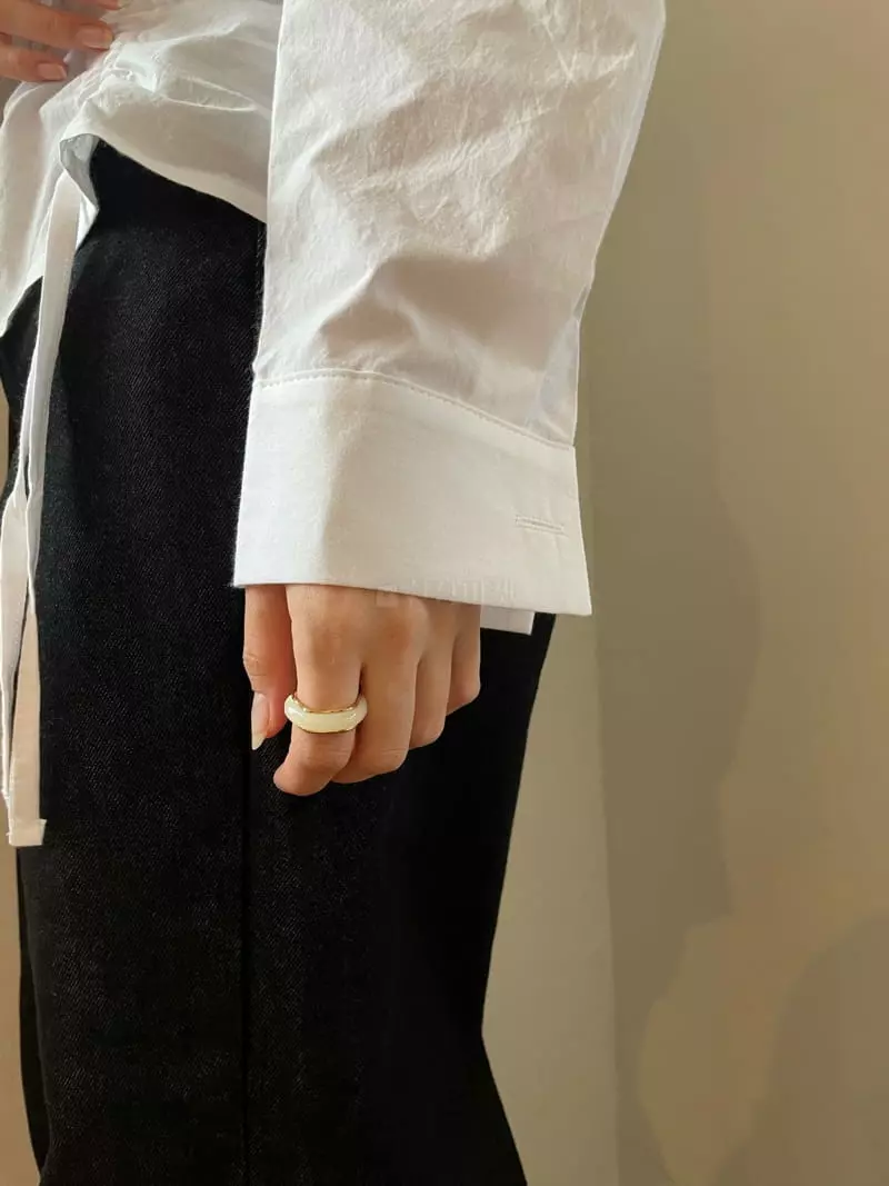 Nyunyu Wear - Korean Women Fashion - #momslook - Gold In Ring - 10