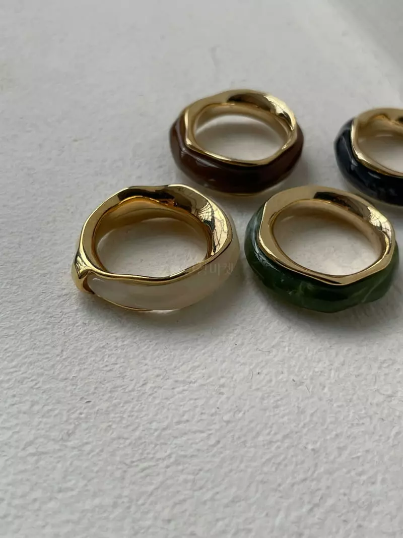 Nyunyu Wear - Korean Women Fashion - #momslook - Gold In Ring - 8