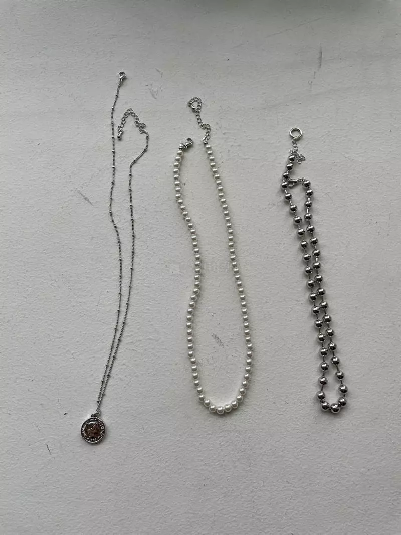 Nyunyu Wear - Korean Women Fashion - #momslook - Ud Coin Necklace - 9