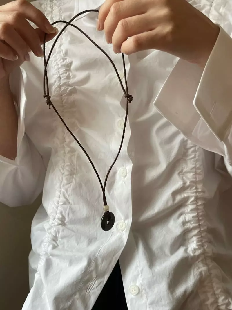 Nyunyu Wear - Korean Women Fashion - #momslook - Vintage One Necklace - 10