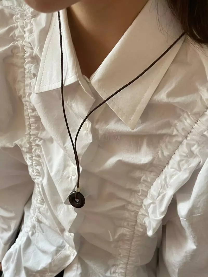 Nyunyu Wear - Korean Women Fashion - #momslook - Vintage One Necklace - 6