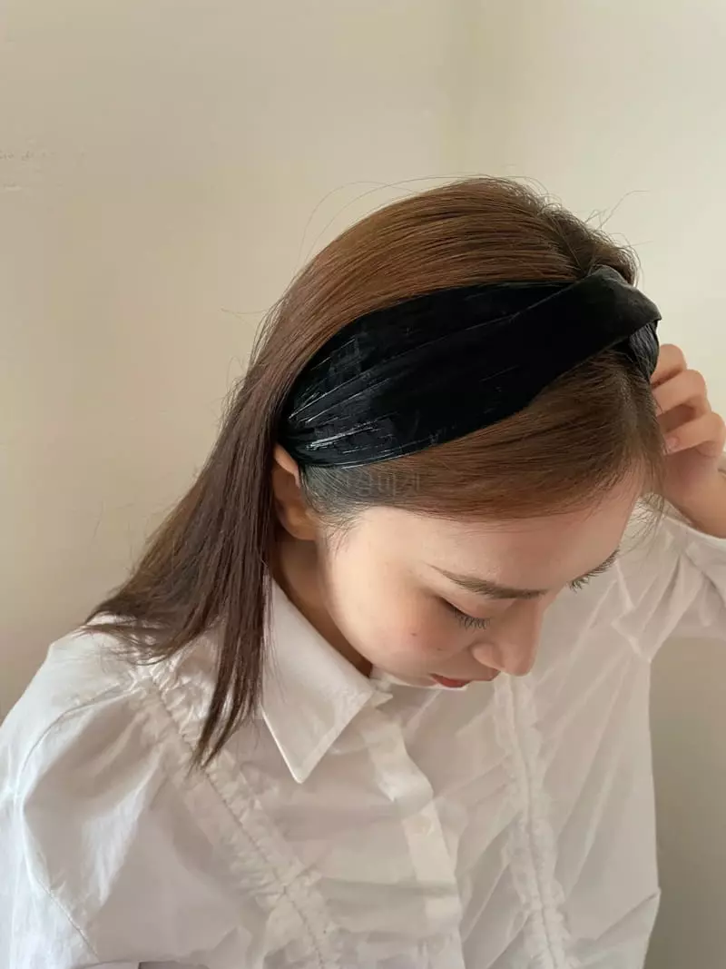 Nyunyu Wear - Korean Women Fashion - #womensfashion - Coating Hairband - 4