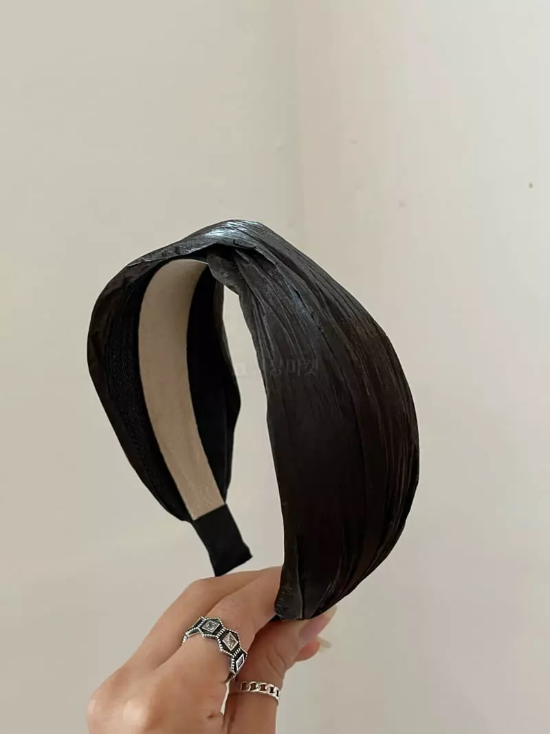 Nyunyu Wear - Korean Women Fashion - #momslook - Coating Hairband - 7