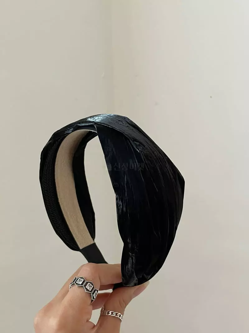 Nyunyu Wear - Korean Women Fashion - #momslook - Coating Hairband - 8