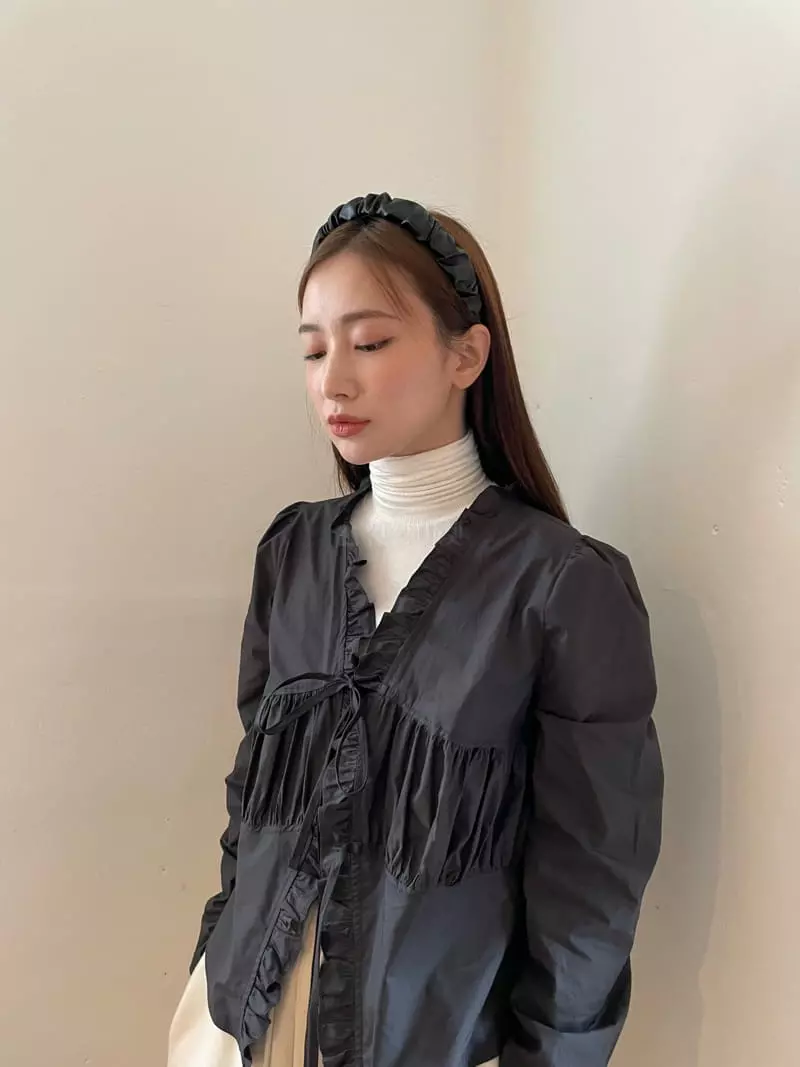 Nyunyu Wear - Korean Women Fashion - #momslook - Rinkle Hairband - 4