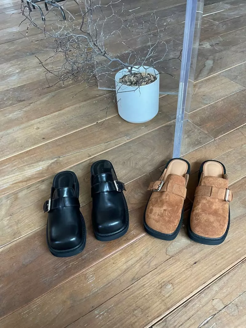 Nyunyu Wear - Korean Women Fashion - #pursuepretty - One Buckle Mule - 7