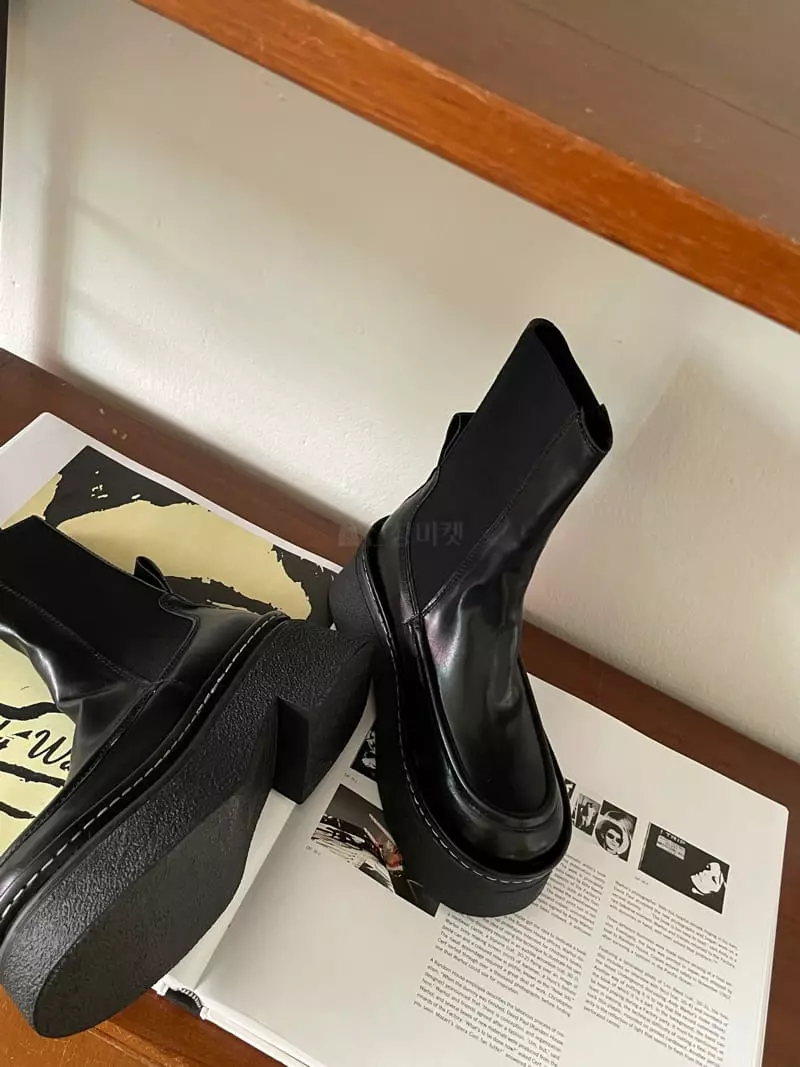 Nyunyu Wear - Korean Women Fashion - #restrostyle - Slo Banding Boots - 6