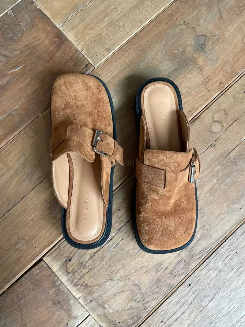 Nyunyu Wear - Korean Women Fashion - #romanticstyle - One Buckle Mule - 9