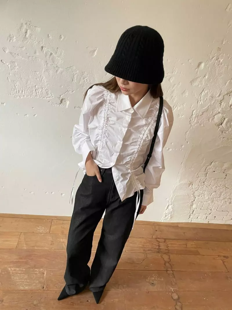 Nyunyu Wear - Korean Women Fashion - #romanticstyle - Big Quiltinh Bucket Hat - 6