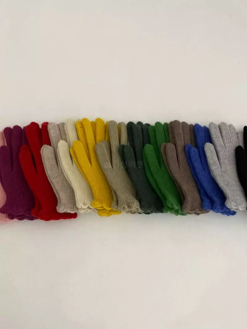 Nyunyu Wear - Korean Women Fashion - #shopsmall - Short Rib Gloves