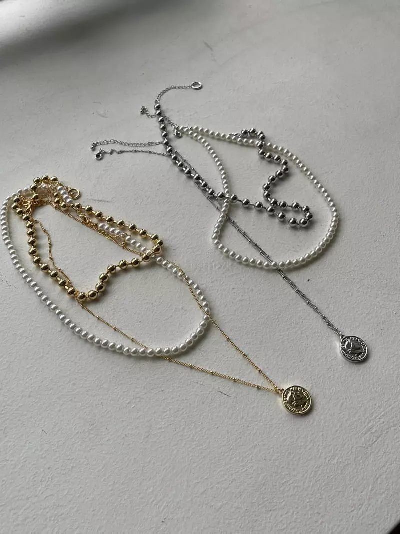 Nyunyu Wear - Korean Women Fashion - #shopsmall - Ud Coin Necklace - 2