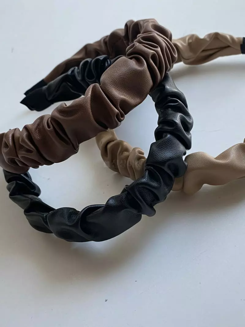 Nyunyu Wear - Korean Women Fashion - #shopsmall - Rinkle Hairband - 11