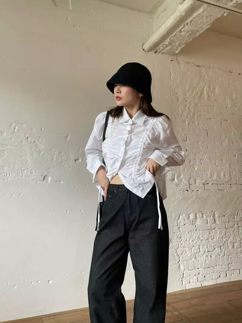Nyunyu Wear - Korean Women Fashion - #shopsmall - Big Quiltinh Bucket Hat - 7