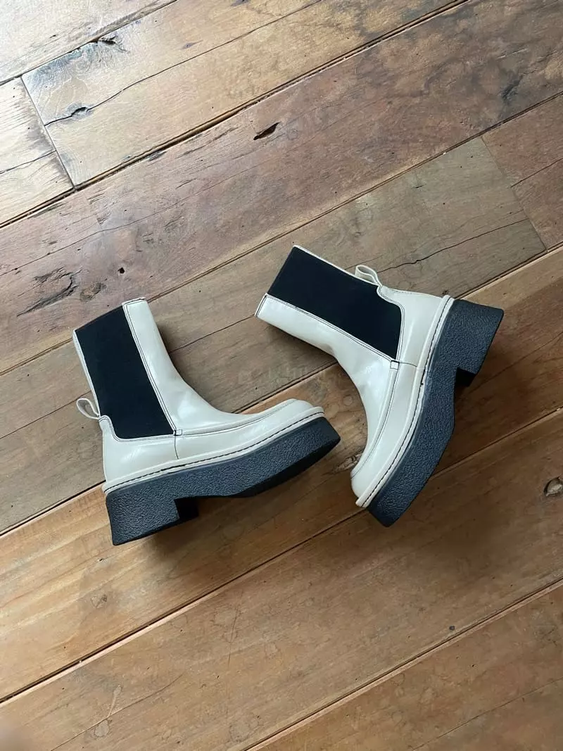 Nyunyu Wear - Korean Women Fashion - #thelittlethings - Slo Banding Boots - 10
