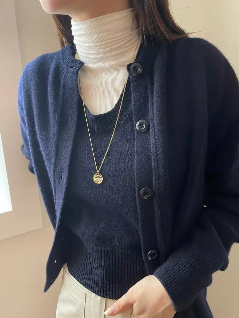 Nyunyu Wear - Korean Women Fashion - #thelittlethings - Low Coin Necklace - 2