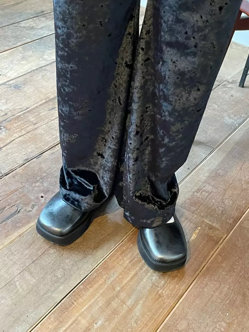 Nyunyu Wear - Korean Women Fashion - #vintagekidsstyle - Silver Loafer - 5