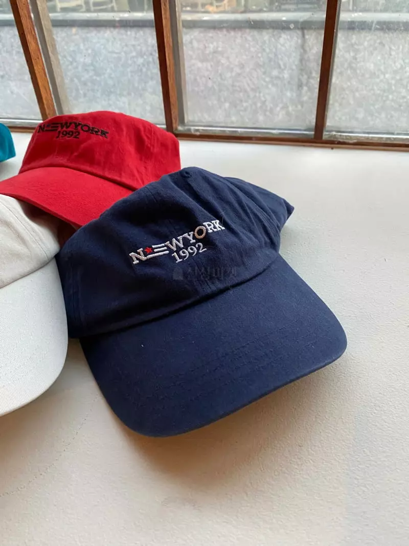 Nyunyu Wear - Korean Women Fashion - #momslook - Peach New York Cap - 4