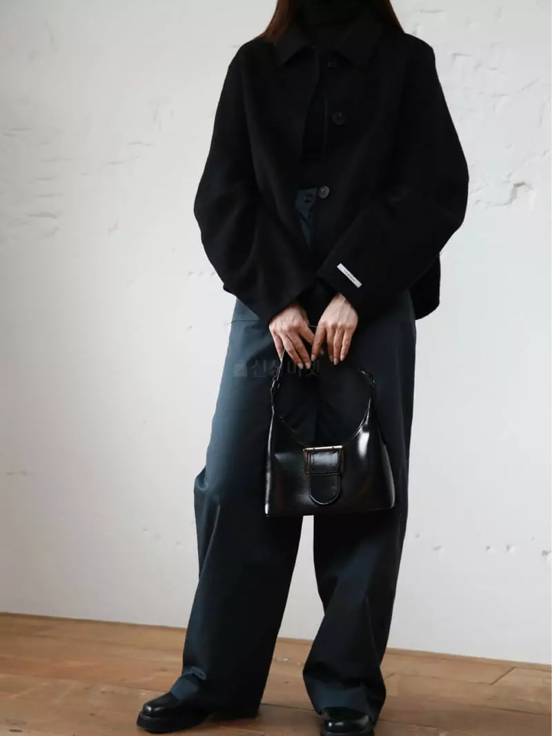 Nyunyu Wear - Korean Women Fashion - #momslook - Molly Buckle Bag - 4