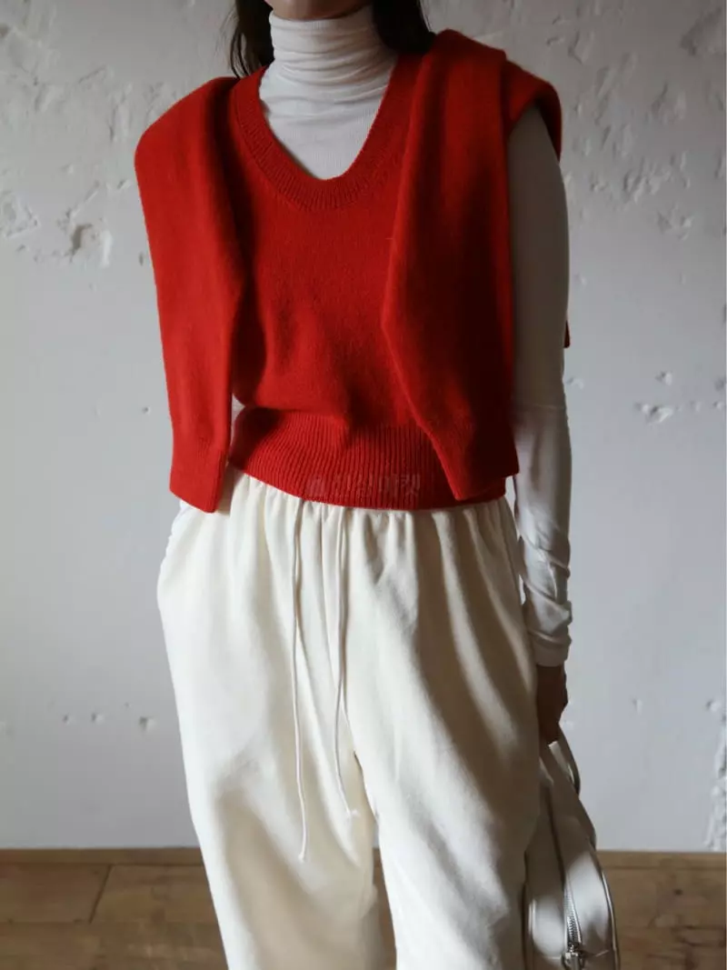 Nyunyu Wear - Korean Women Fashion - #womensfashion - From Vest - 12