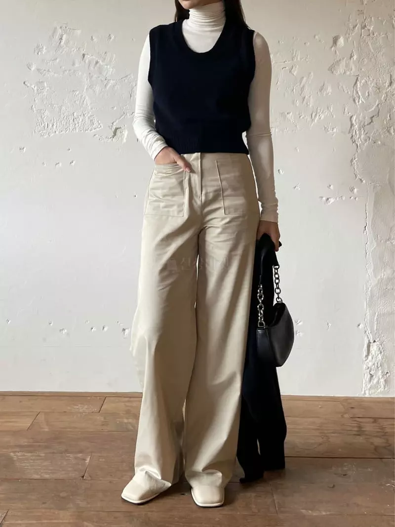 Nyunyu Wear - Korean Women Fashion - #momslook - From Vest - 4